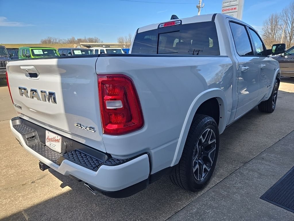 New 2026 Bright White Clear-Coat Exterior Paint RAM Laramie image 12