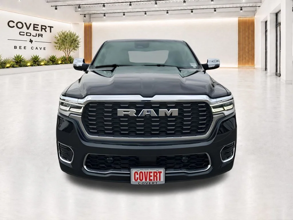 New 2026 Diamond Black Crystal Pearl-Coat Exterior Paint RAM Tungsten image 4