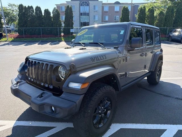 Used 2020 Gray Jeep Unlimited Sport image 3