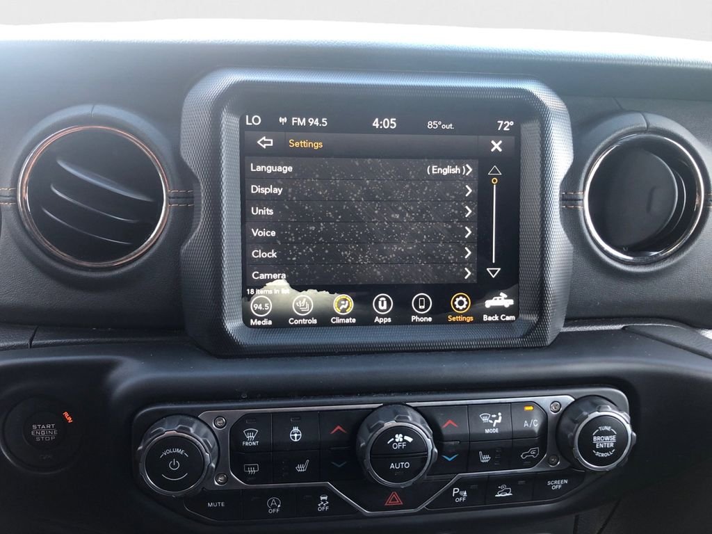 Used 2023 Black Jeep Overland image 12