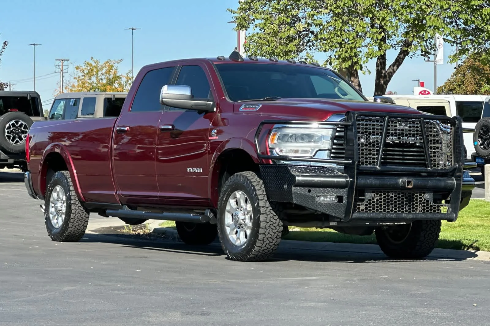 Certified Used 2021 Delmonico Red Pearlcoat Ram Laramie image 9