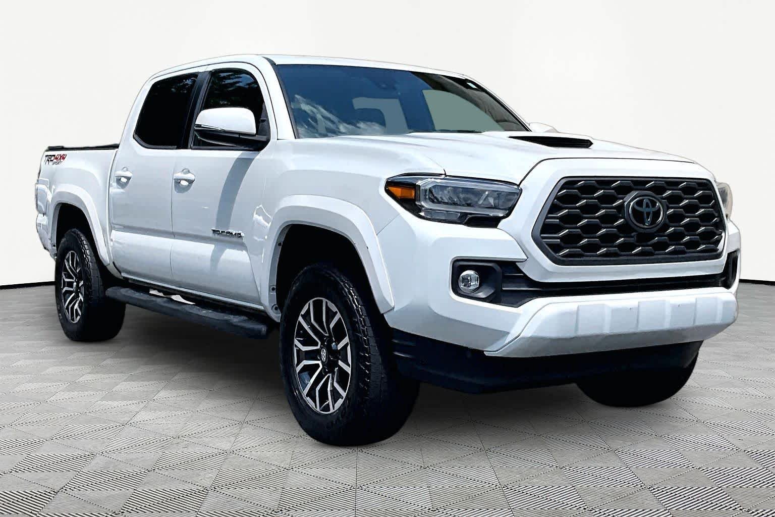 Certified Used 2021 Wind Chill Pearl Toyota TRD Sport image 3