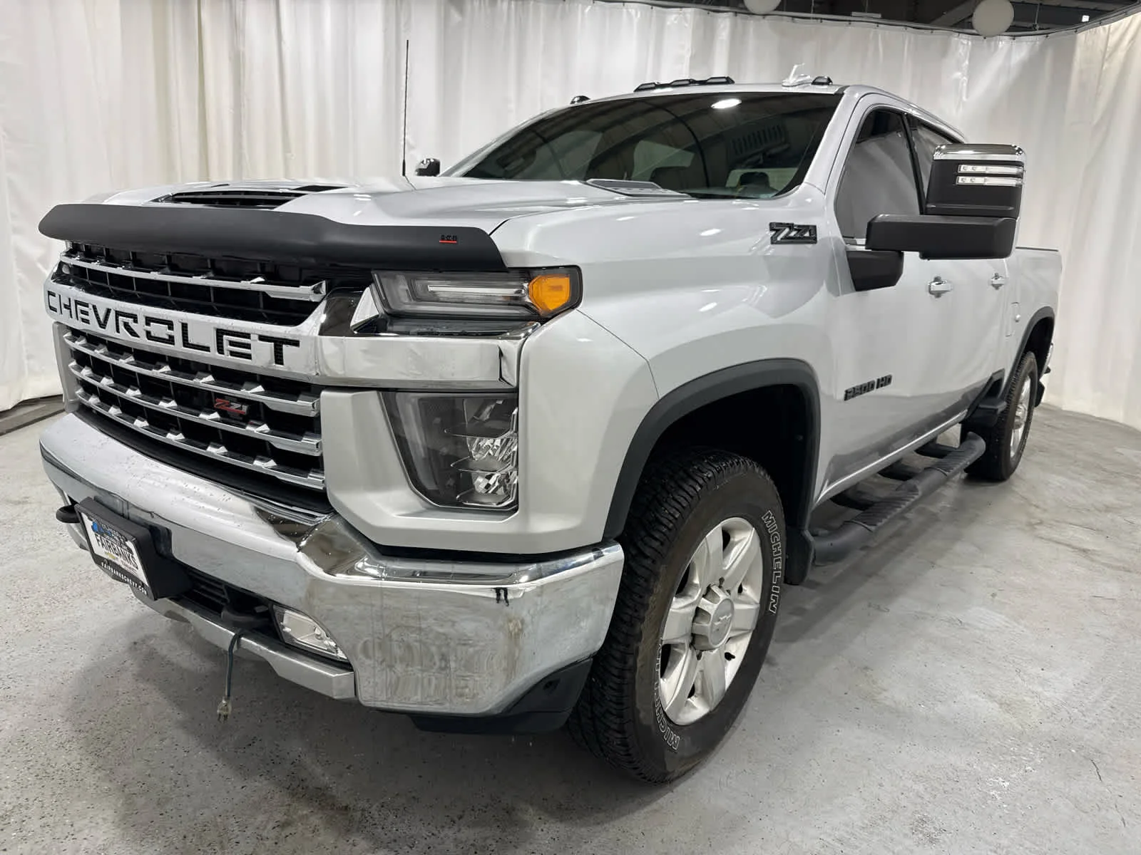 Certified Used 2020 SILVER ICE METALLIC Chevrolet LTZ image 1