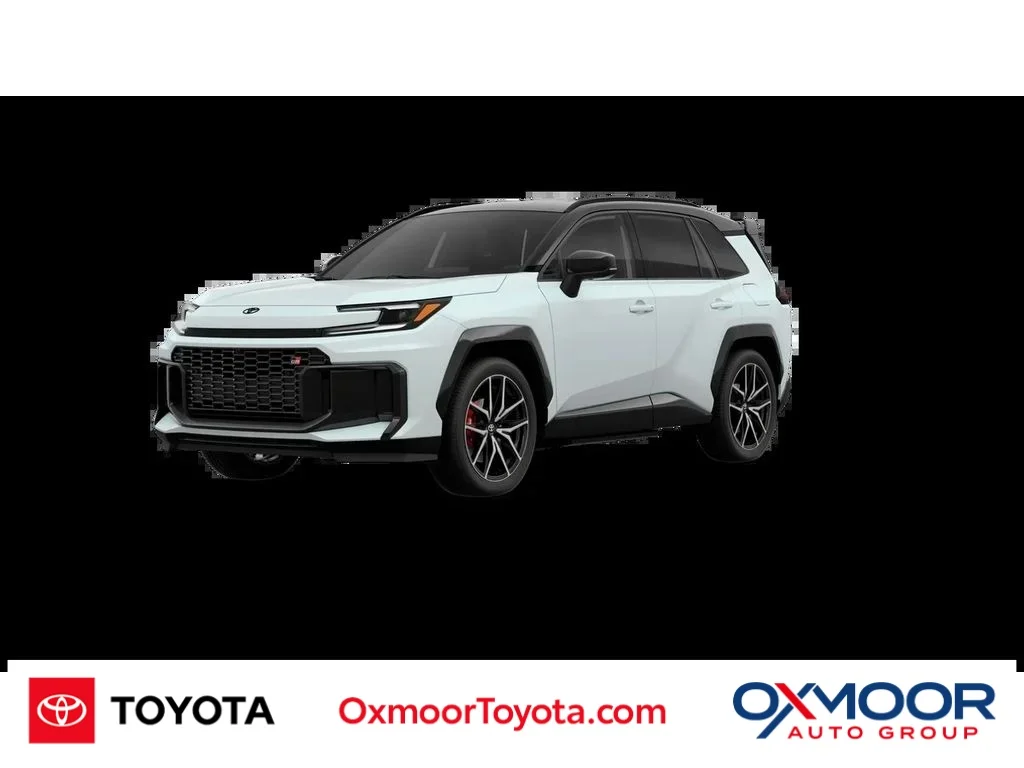 New 2026 Wind Chill Pearl with Midnight Black Metallic roof Toyota GR SPORT image 1
