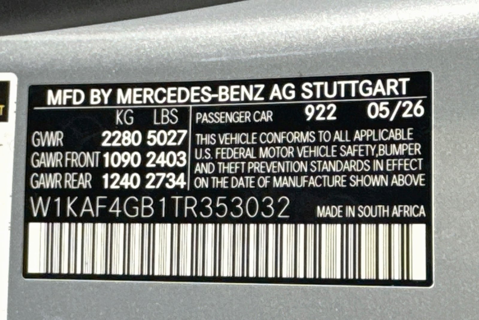 New 2026 Cirrus Silver Metallic Mercedes-Benz C 300 image 30