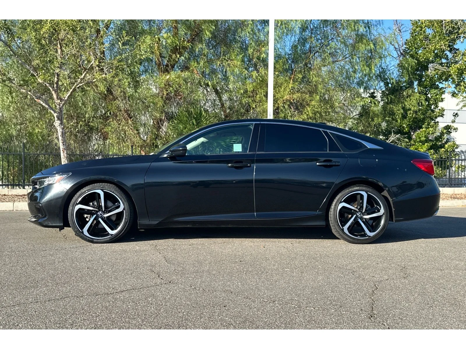 Used 2022 Crystal Black Pearl Honda Sport SE image 2