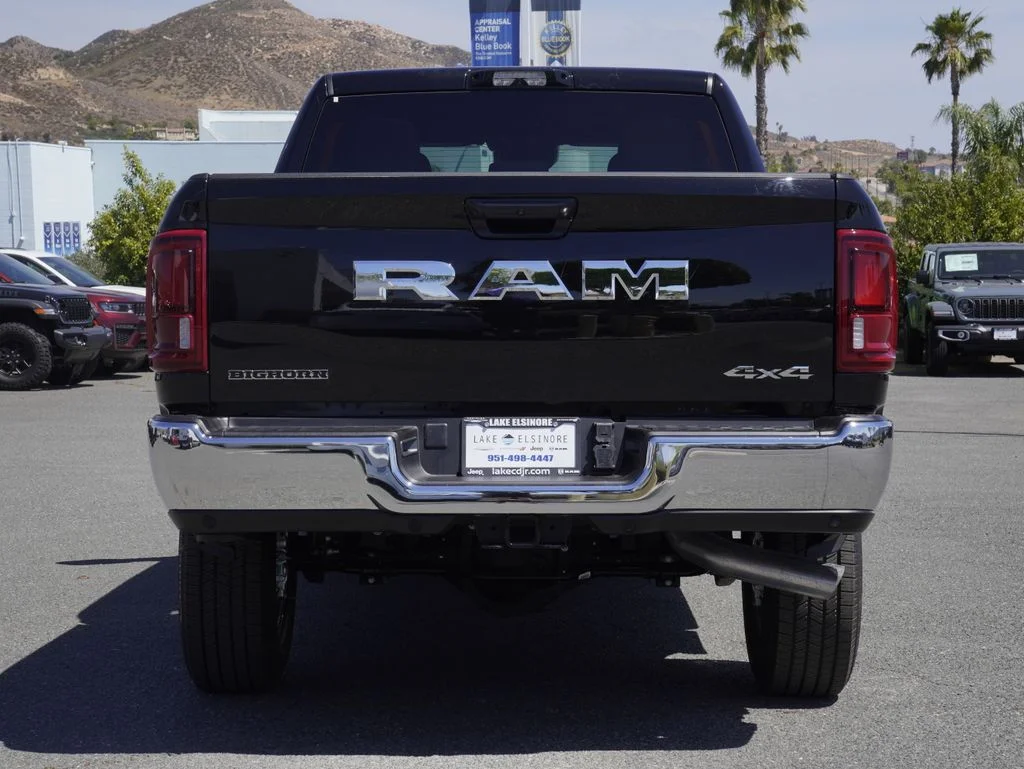New 2026 Diamond Black Crystal Pearl-Coat Exterior Paint RAM Big Horn image 4
