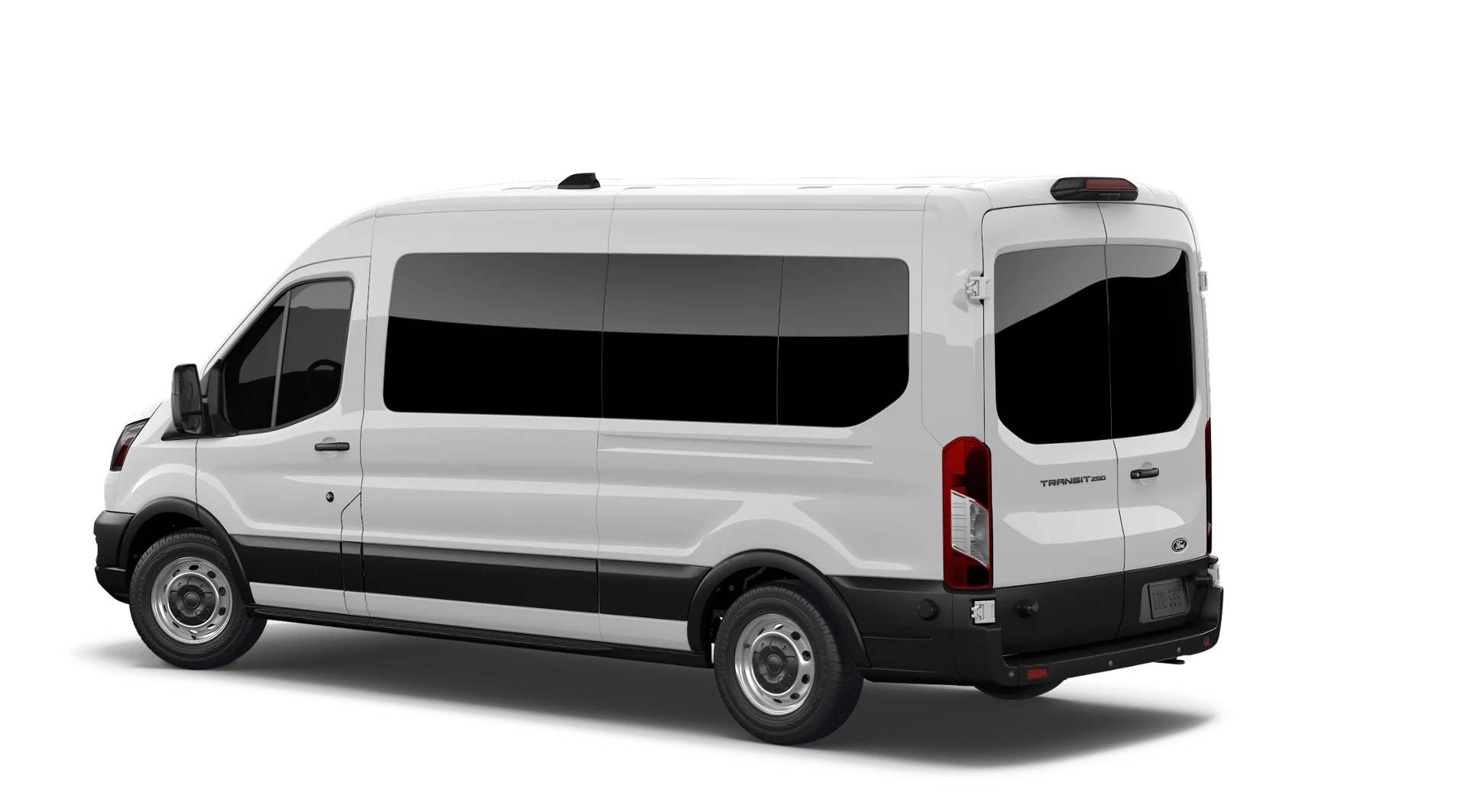 New 2026 Oxford White Ford Passenger Van XL image 2