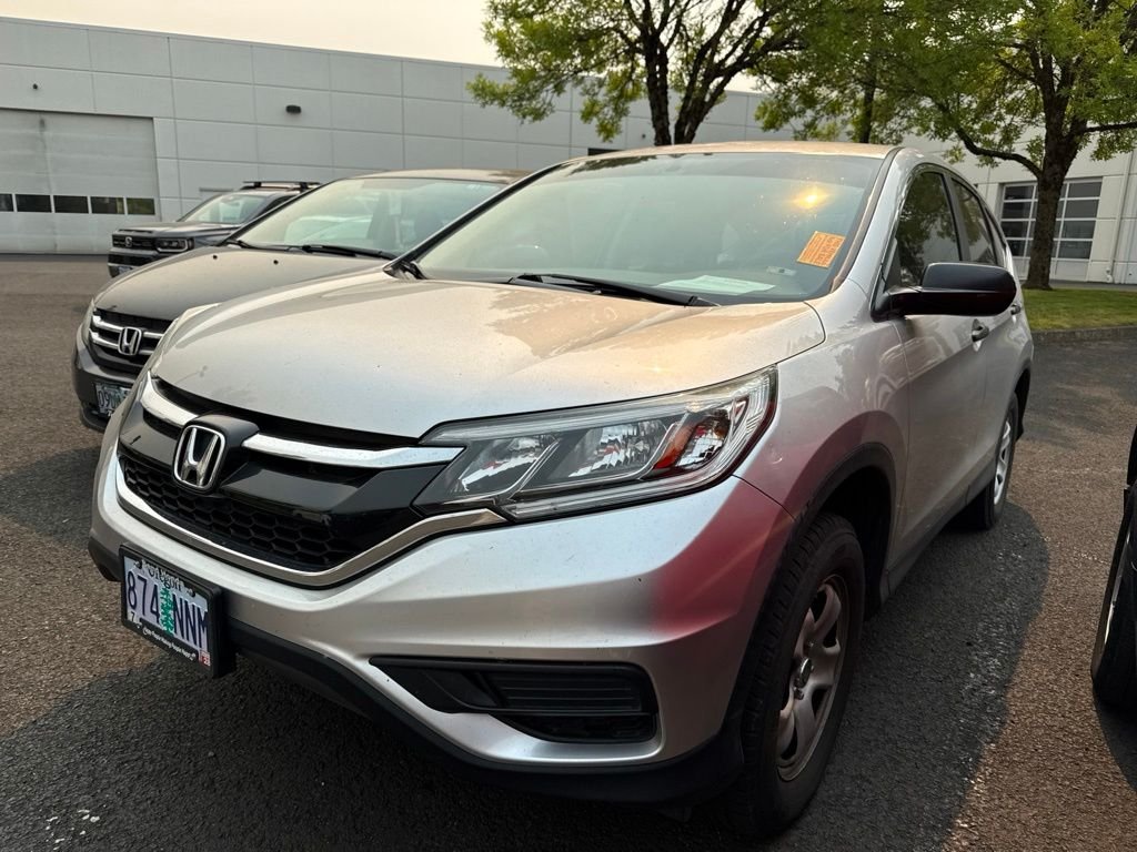 Used 2016 Alabaster Silver Metallic Honda LX image 1