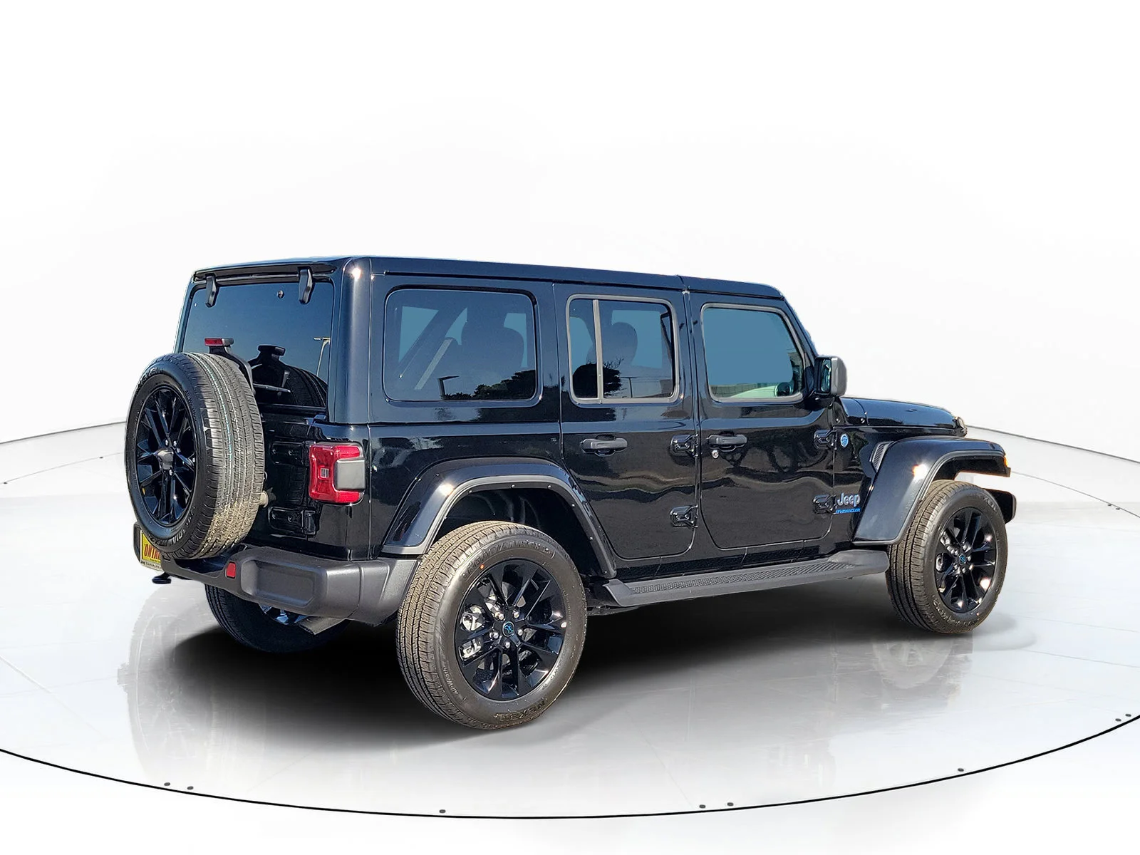 Certified Used 2025 Black Jeep Sahara 4xe image 3