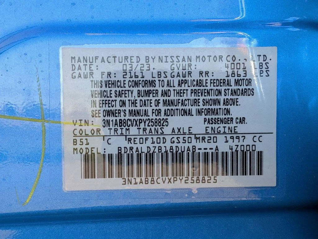 Certified Used 2023 Electric Blue Metallic Nissan SV image 25