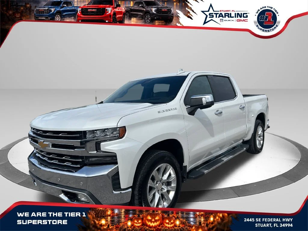 Used 2019 IRIDESCENT PEARL TRICOAT Chevrolet LTZ image 1