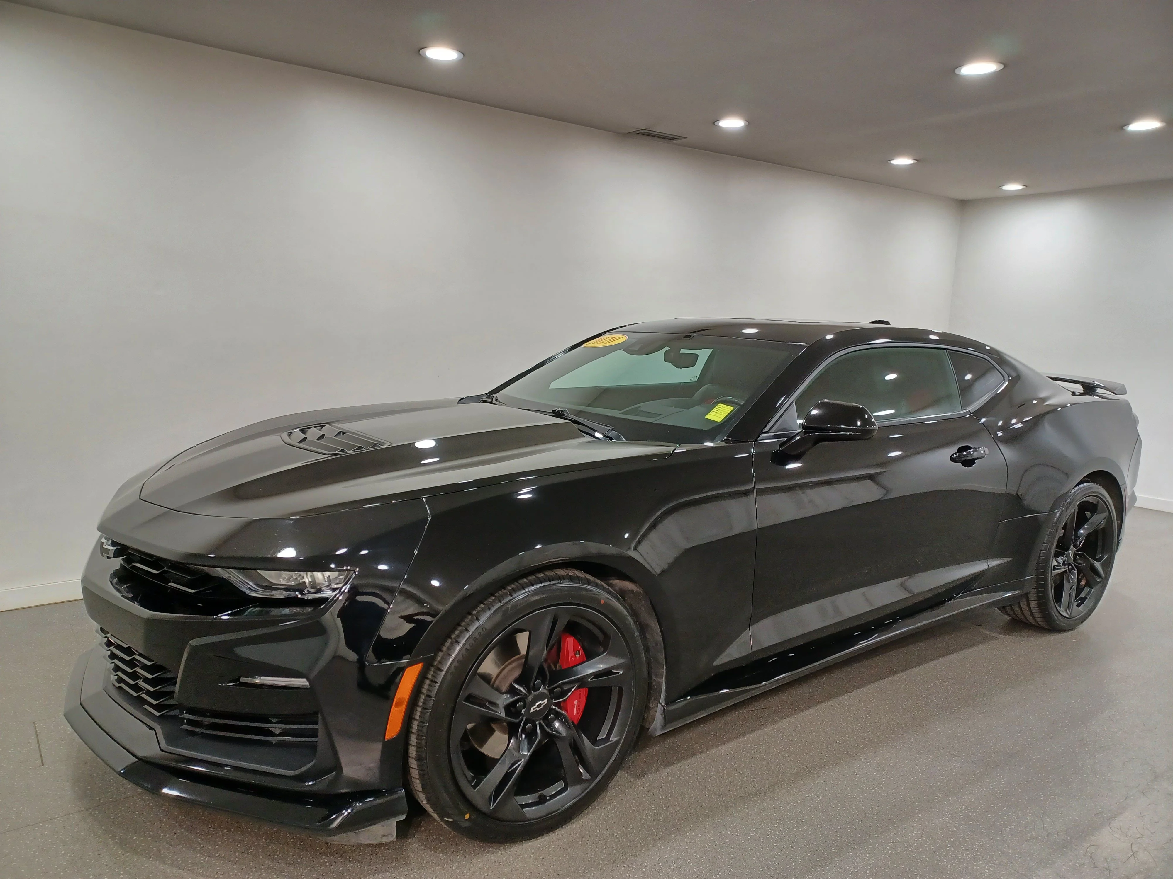 Certified Used 2020 Black Chevrolet 2SS*455HP!! | 6.2L V8 | Cooled Red Leather | Nav | Bose Audio | Sunroof | Htd Wheel image 2
