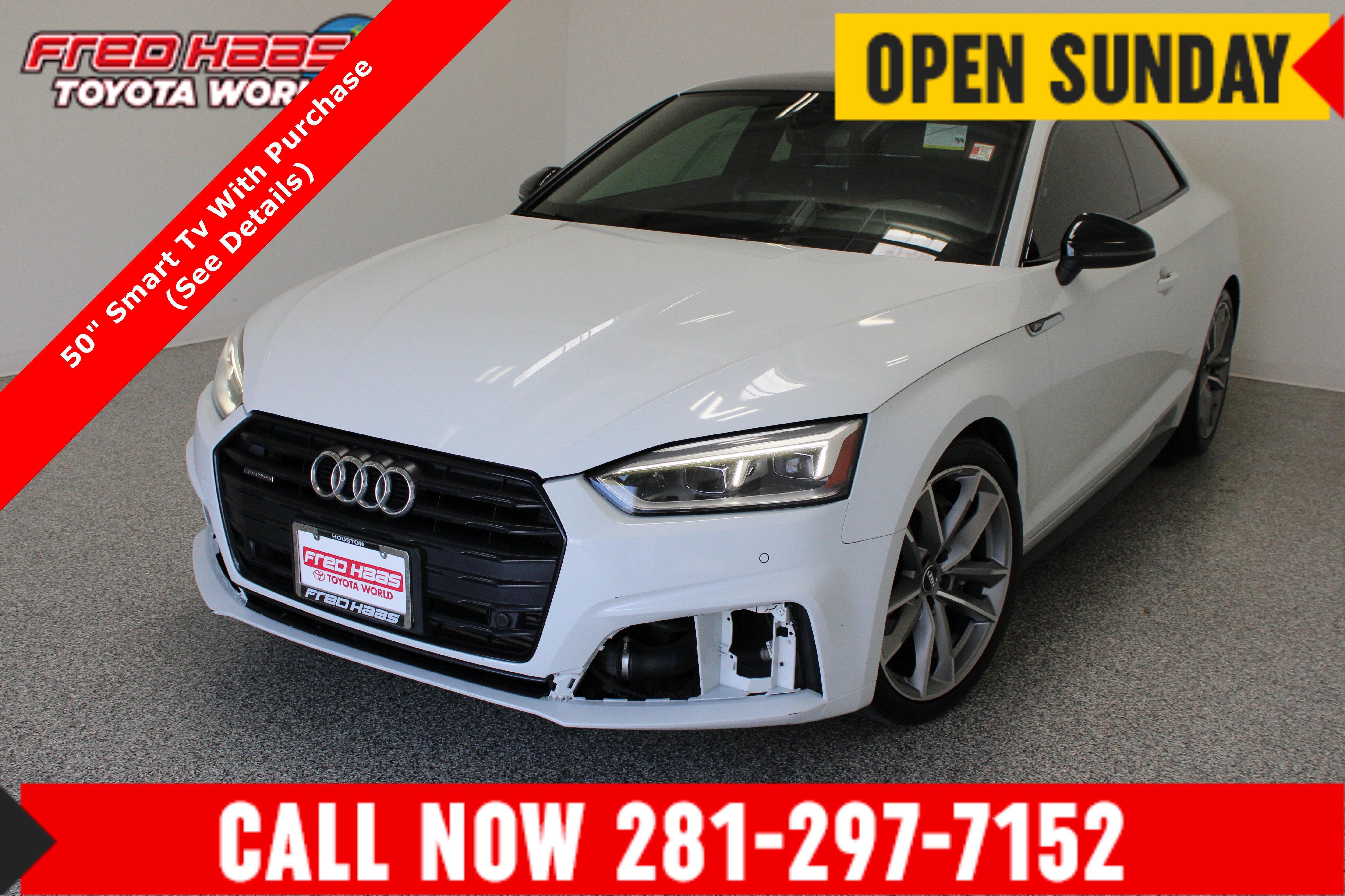 Used 2019 Ibis White Audi Premium Plus 2.0T image 1