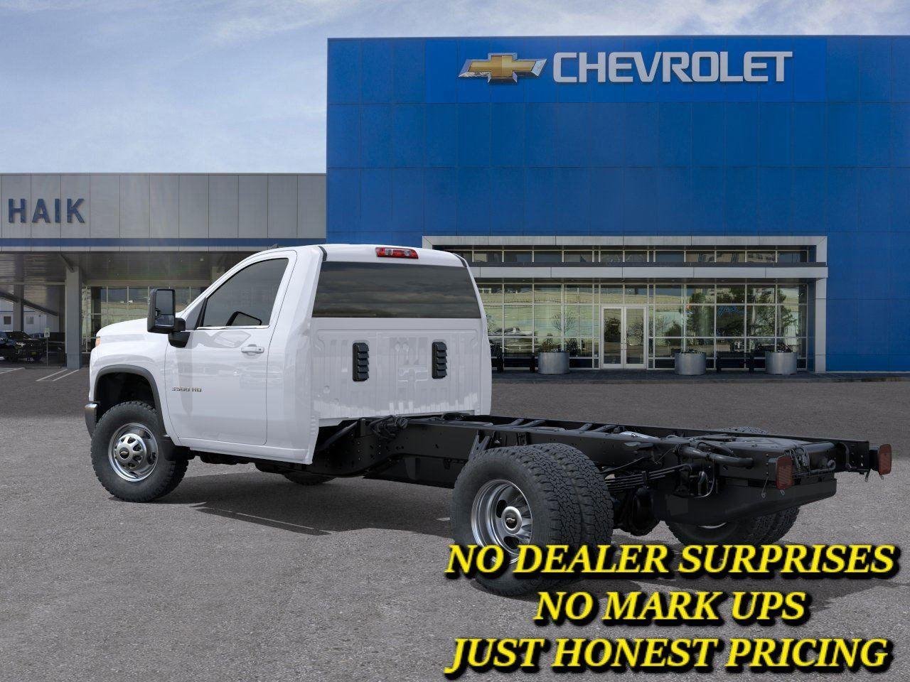 New 2026 Summit White Chevrolet Work Truck image 3