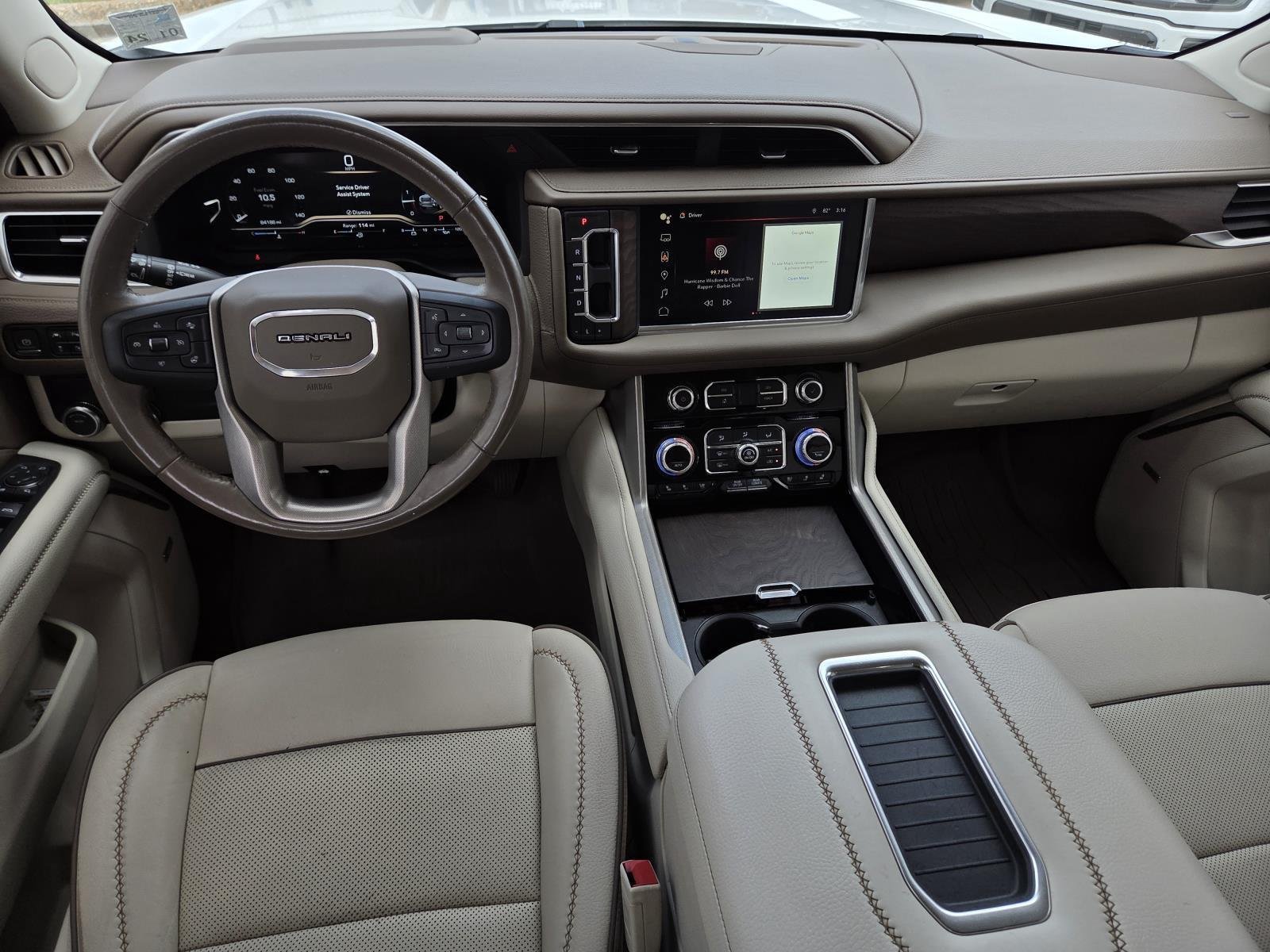 Used 2022 White Frost Tricoat GMC Denali image 15