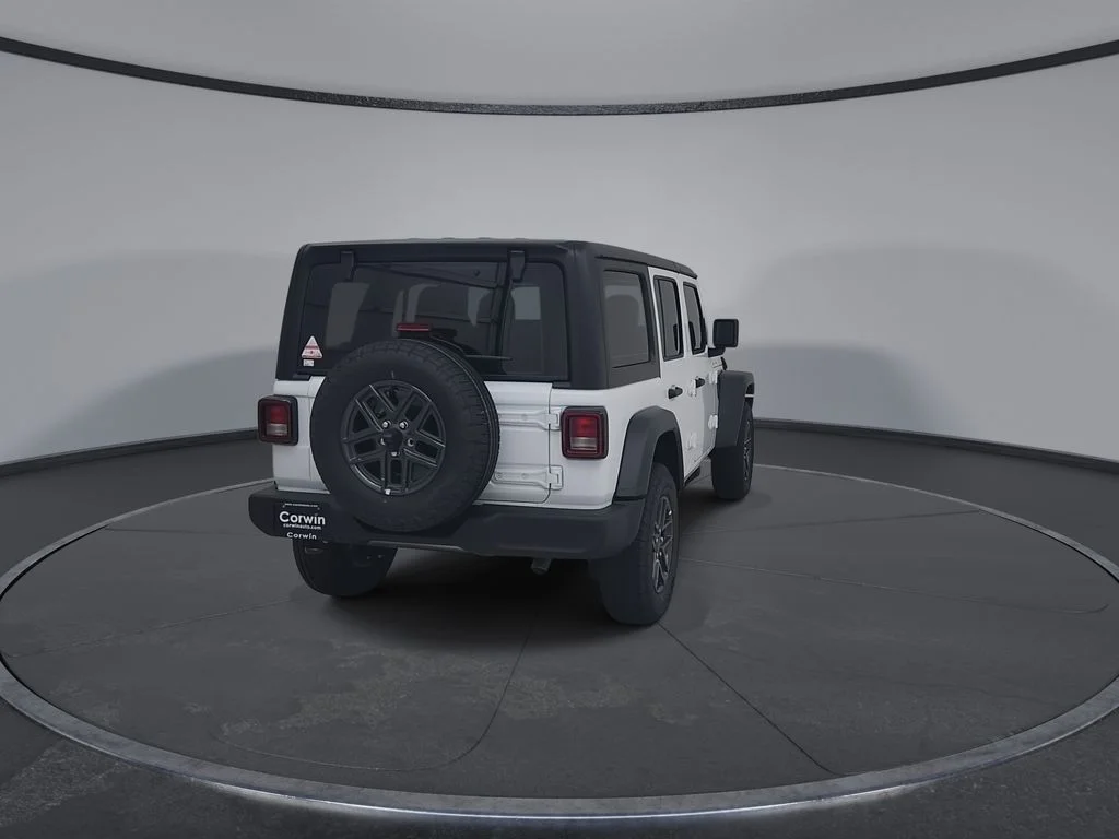 New 2026 Bright White Clear-Coat Exterior Paint Jeep Sport image 15