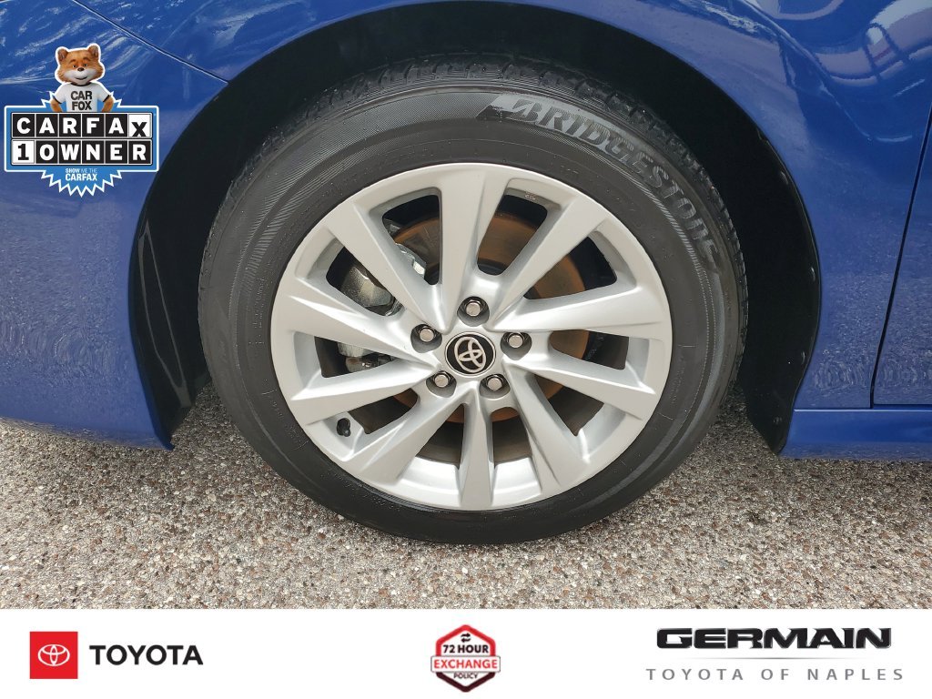Certified Used 2024 Blue Toyota LE image 14