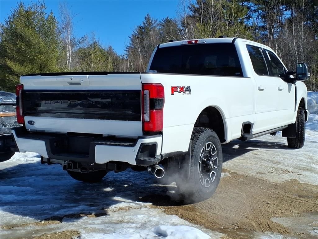 New 2026 Star White Metallic Tri-Coat Ford F-350® Platinum® image 5