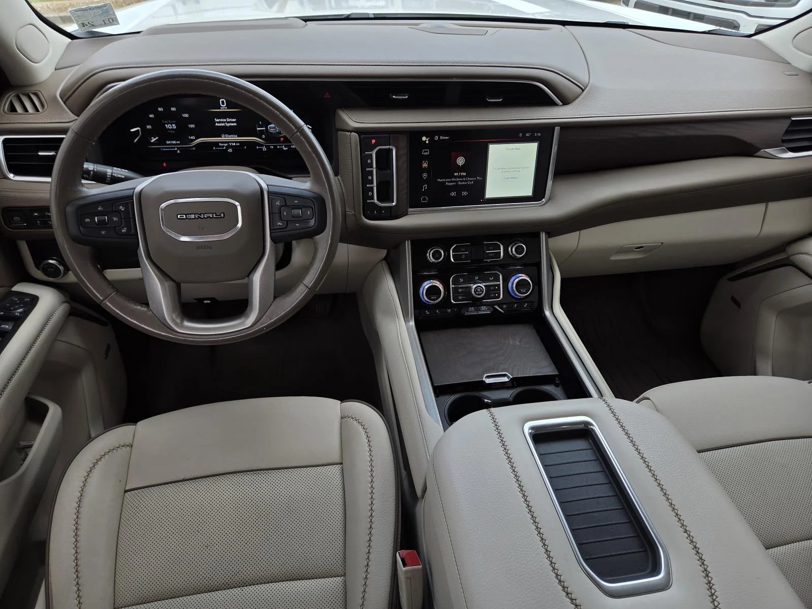 Used 2022 White Frost Tricoat GMC Denali image 15