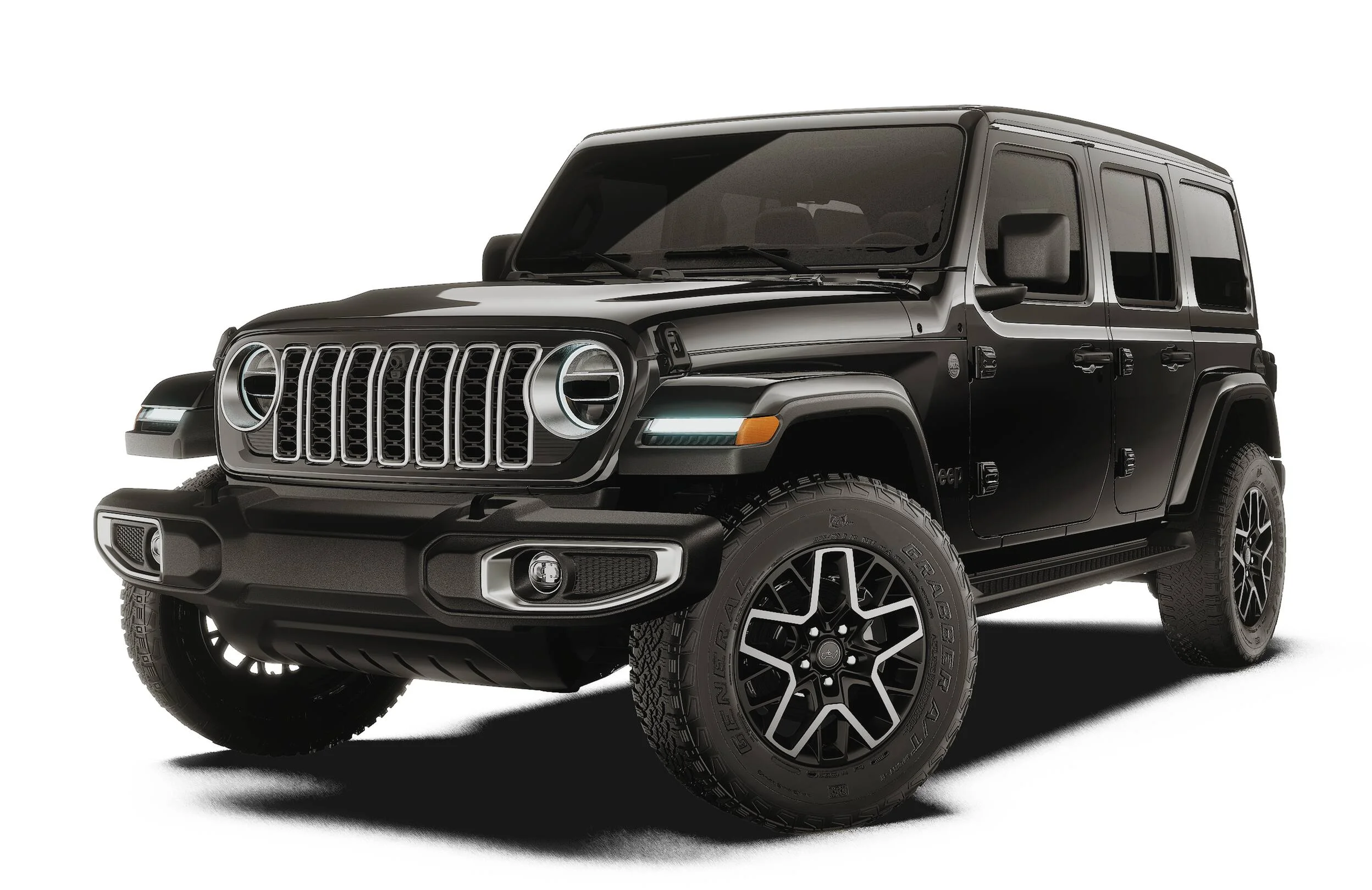 New 2027 Black Clear-Coat Paint Jeep Sahara image 1