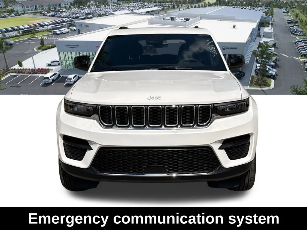 New 2026 Bright White Clearcoat Jeep Laredo image 9
