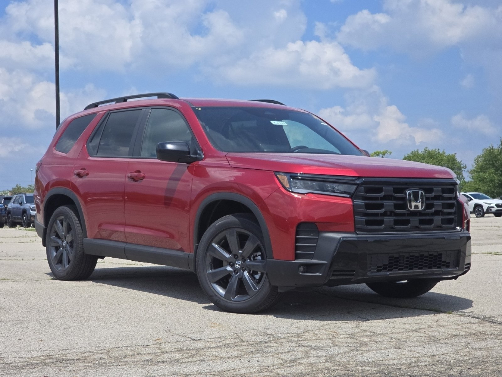 New 2026 Radiant Red Metallic II Honda Sport image 2