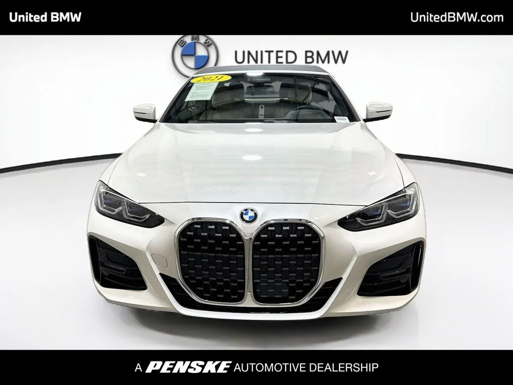 Used 2021 White Metallic BMW 430i image 2