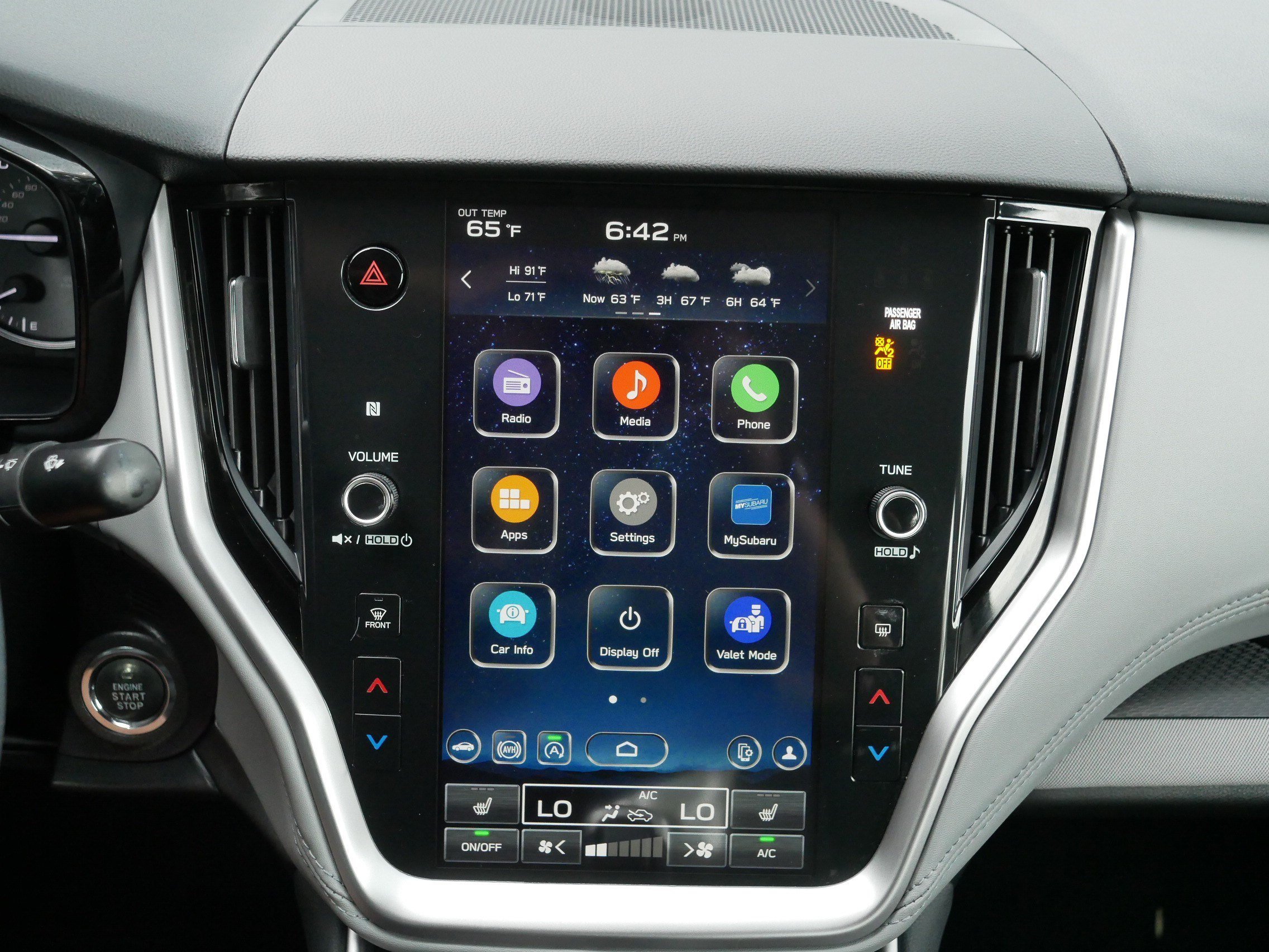Used 2024 Magnetite Gray Metallic Subaru Premium image 30