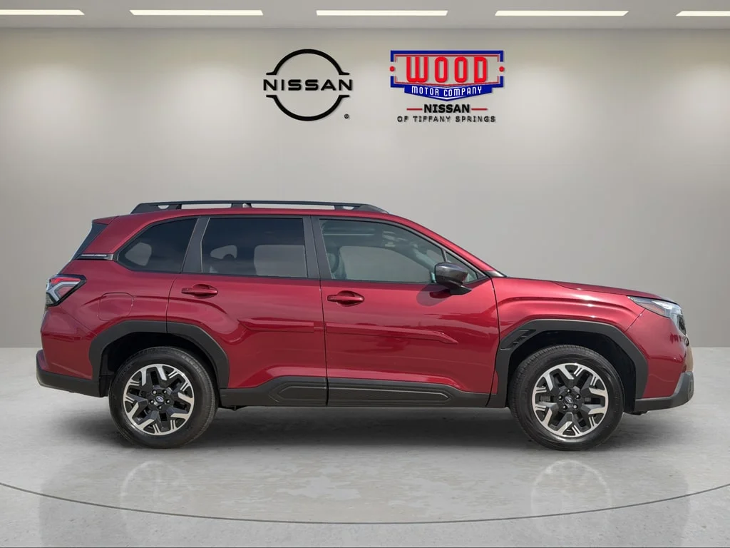 Used 2025 Crimson Red Pearl Subaru Premium image 2