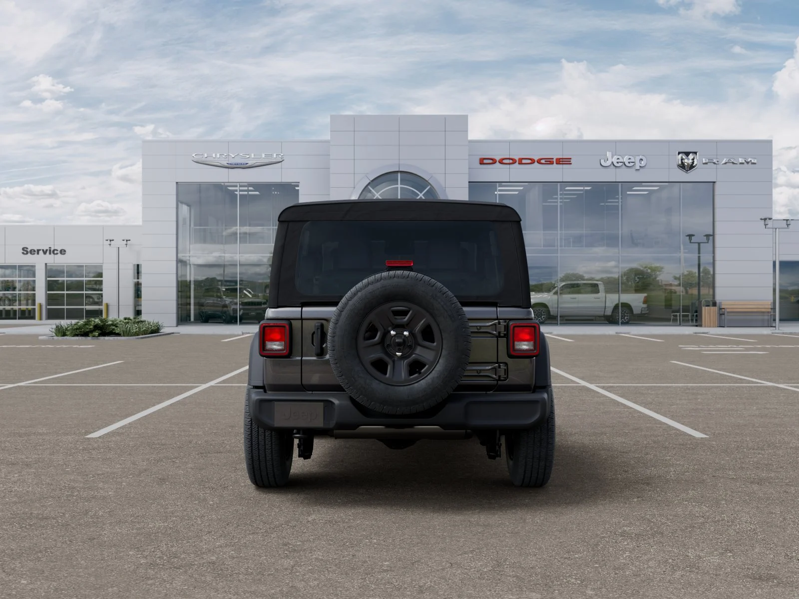 New 2026 Granite Crystal Metallic Clearcoat Jeep Sport image 38