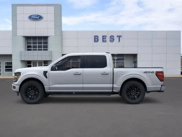 New 2026 Iconic Silver Metallic Ford XLT image 3