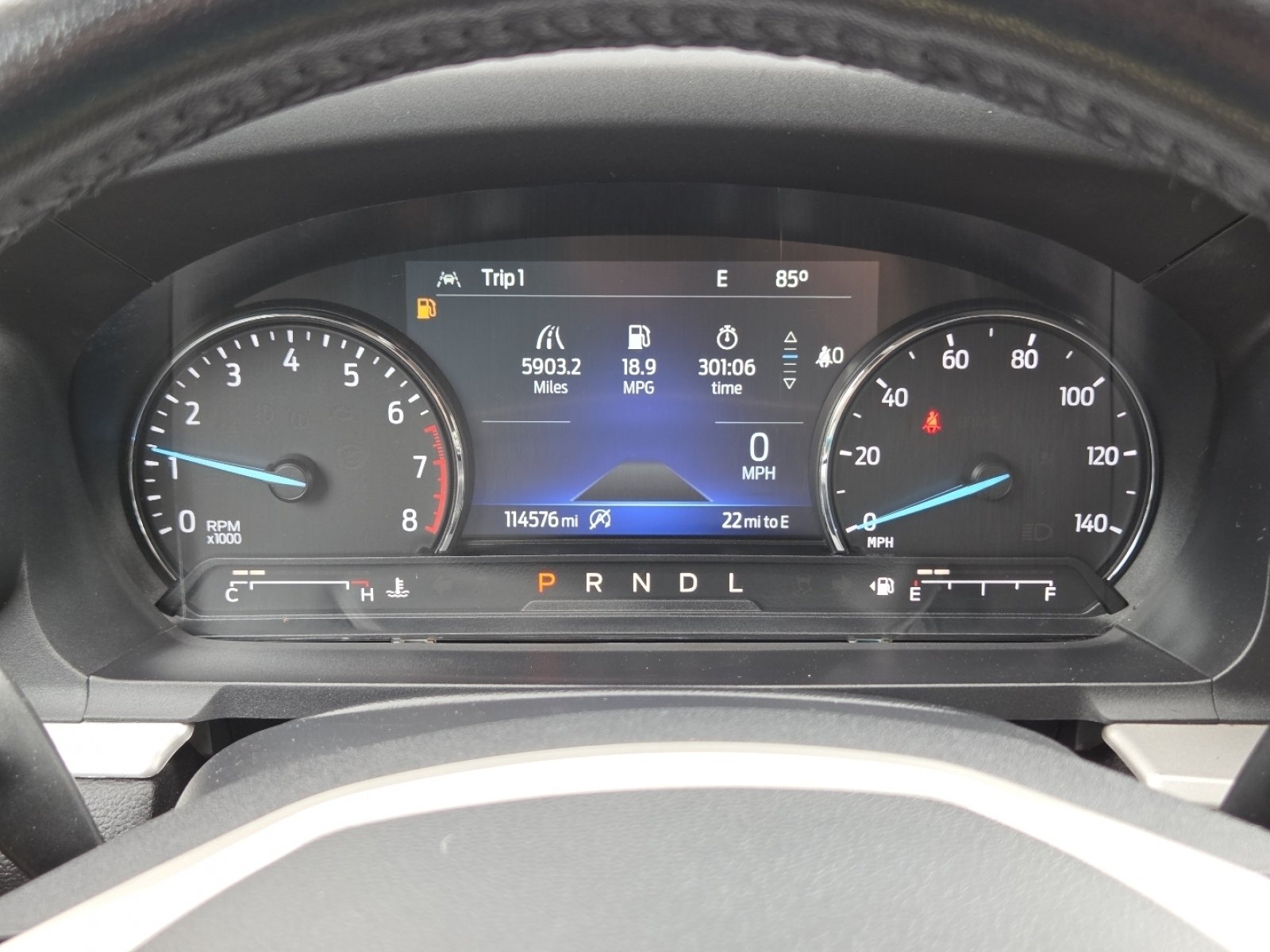 Used 2021 Blue Metallic Ford XLT image 31