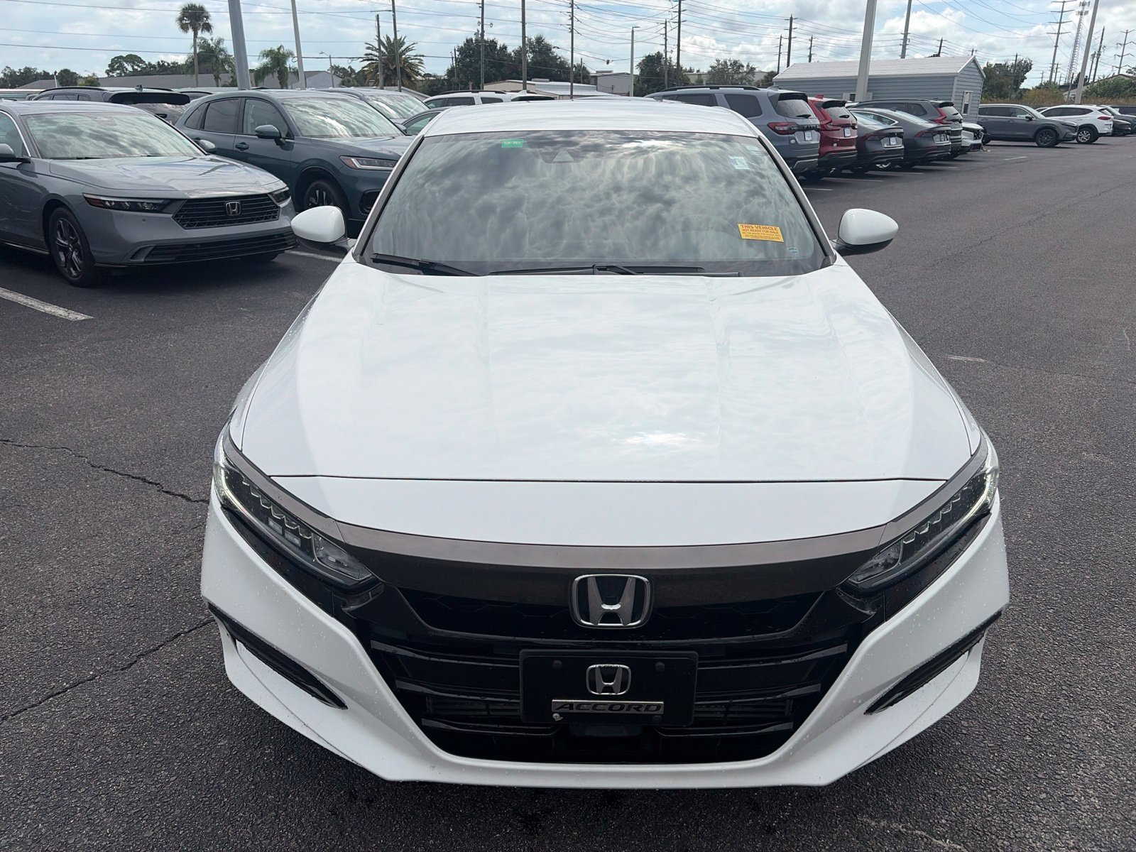 Used 2020 White Honda Sport image 2