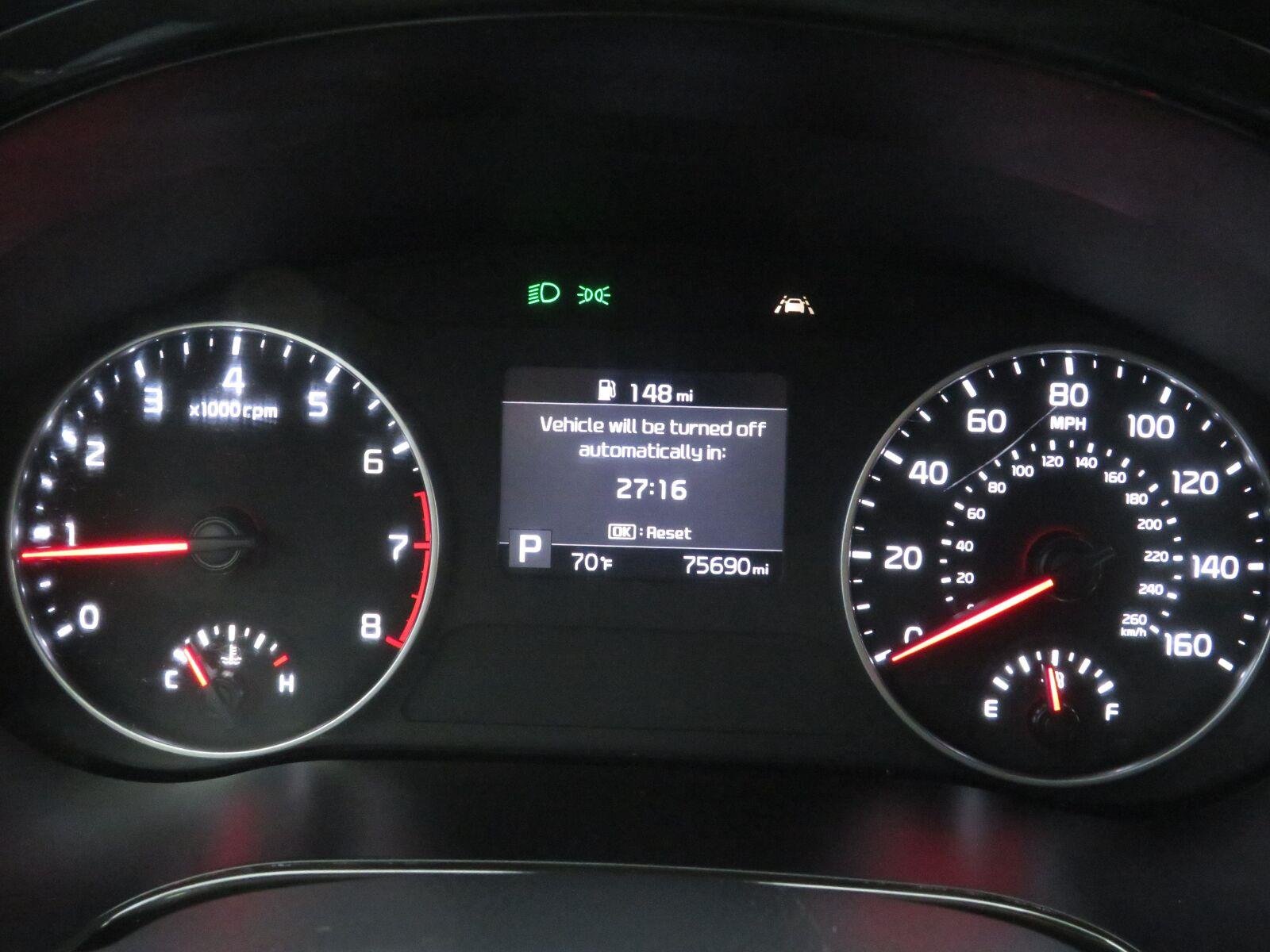 Used 2022 Cherry Black Kia S image 24