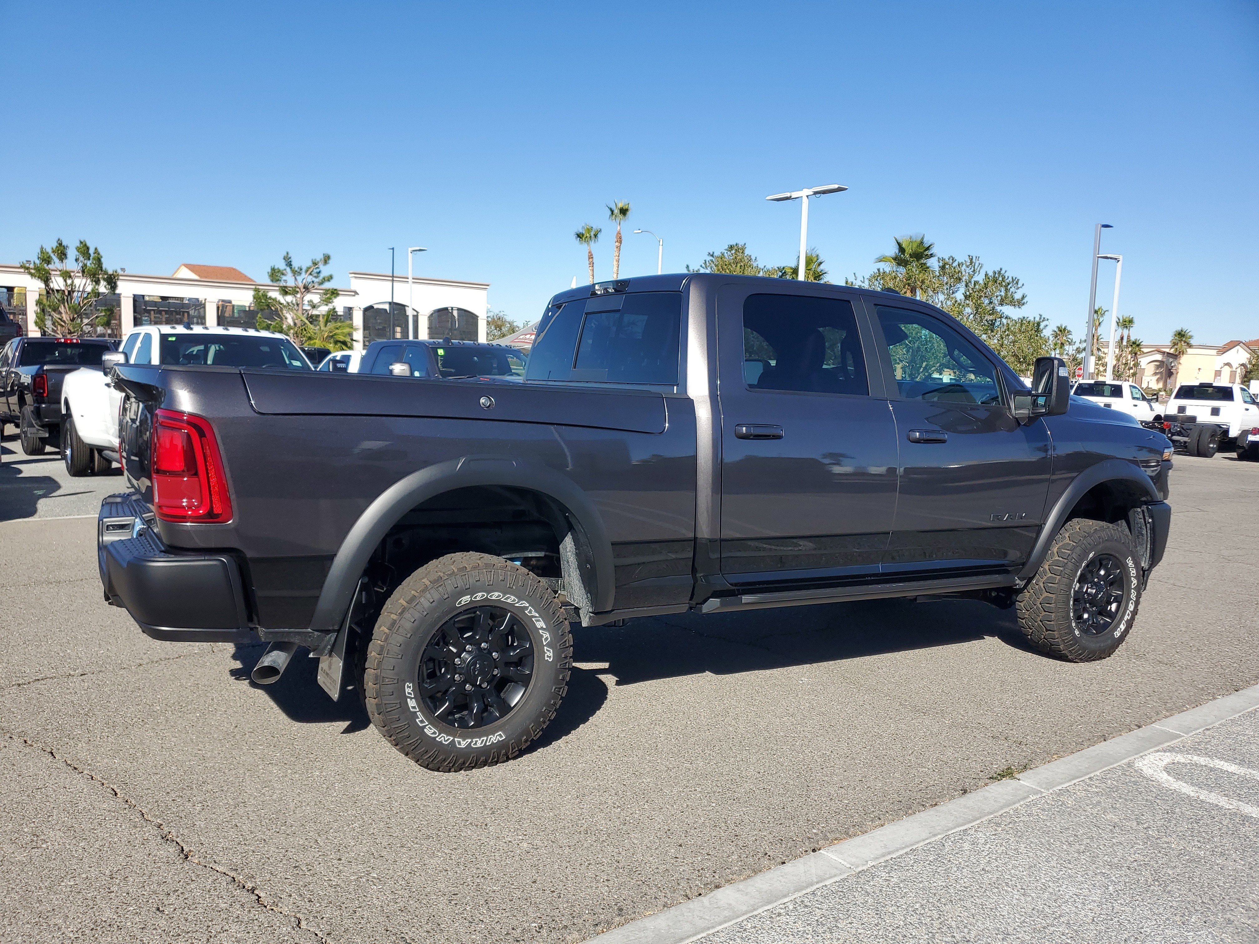 New 2026 Granite Crystal Metallic Clear-Coat Exterior Paint RAM Power Wagon image 3
