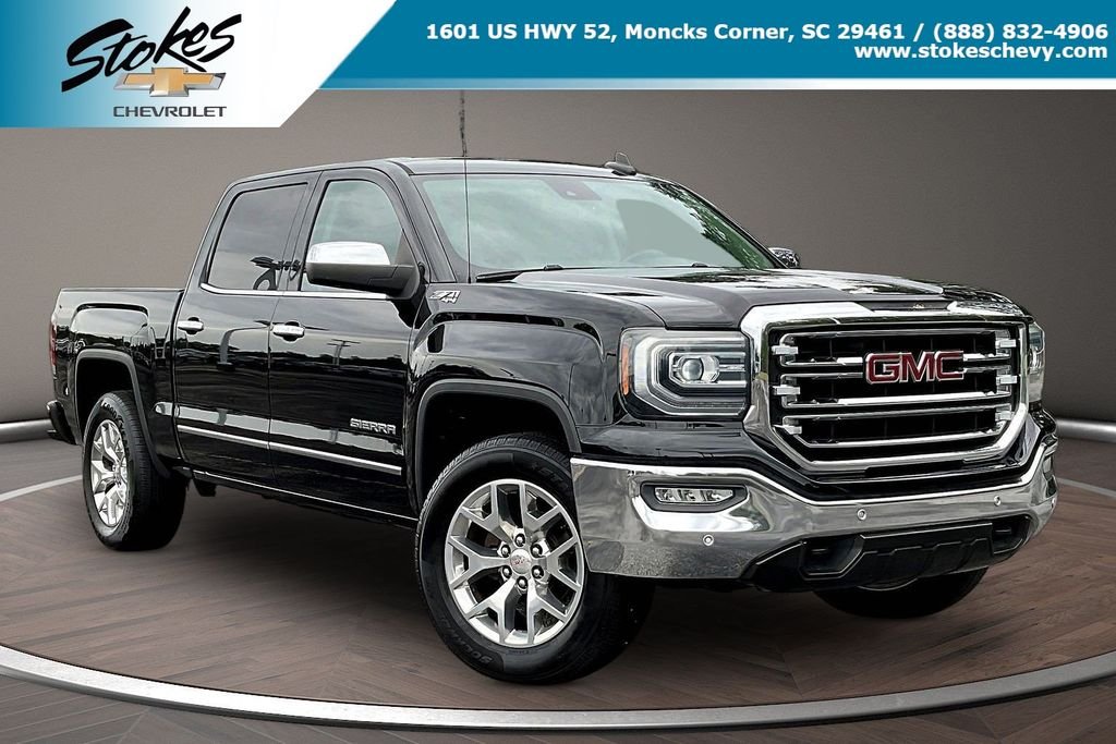 Used 2018 Black GMC SLT image 1
