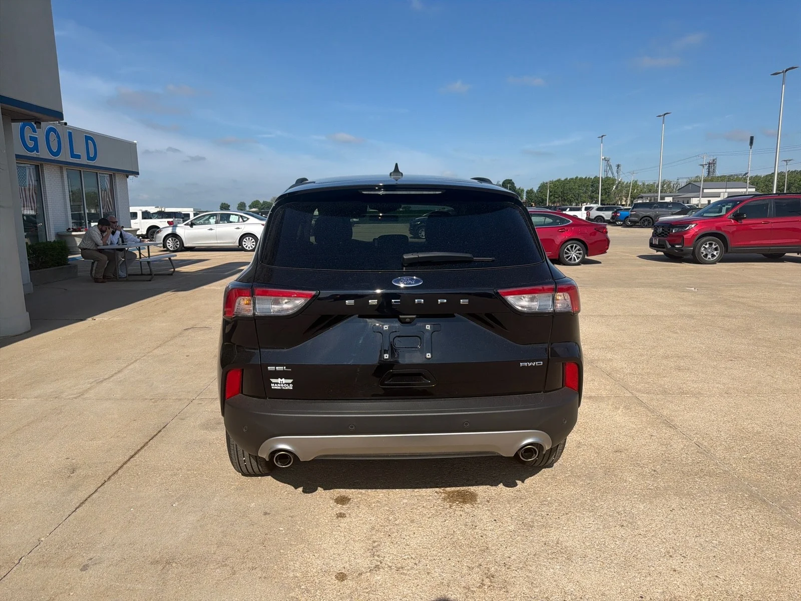 Used 2022 Agate Black Metallic Ford SEL image 6