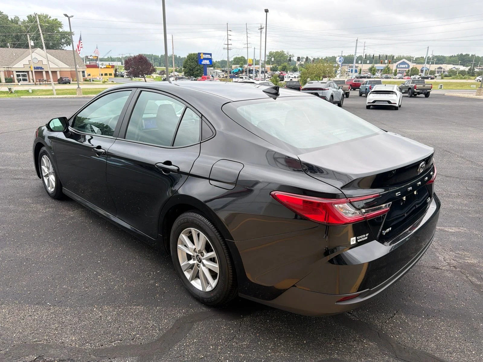 Used 2025 Black Toyota LE image 7