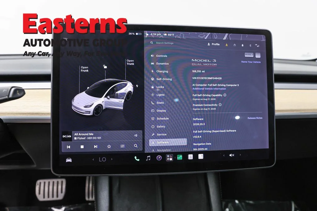 Used 2021 White Tesla Performance image 12