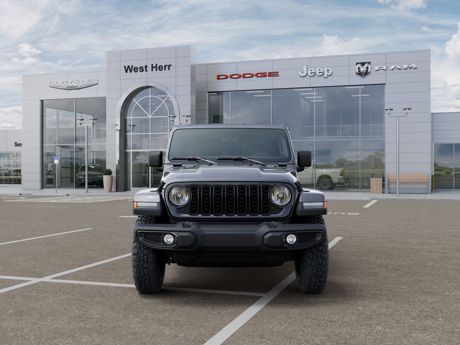 New 2026 Granite Crystal Metallic Clearcoat Jeep Willys image 6