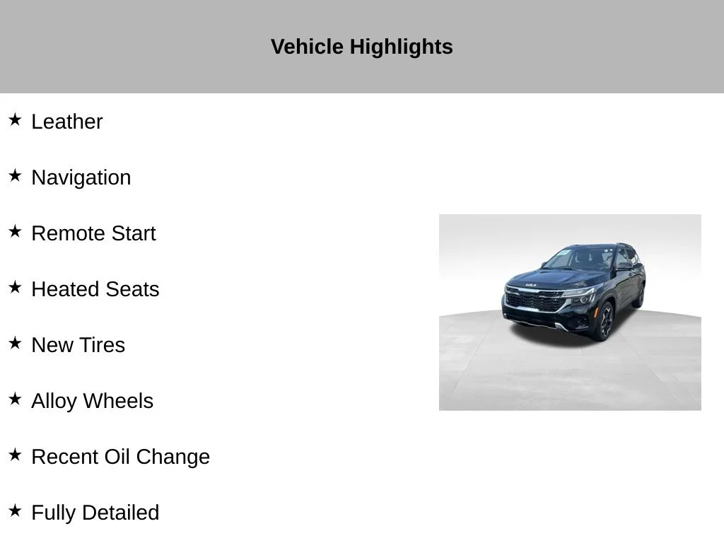 Certified Used 2024 Black Kia EX image 10