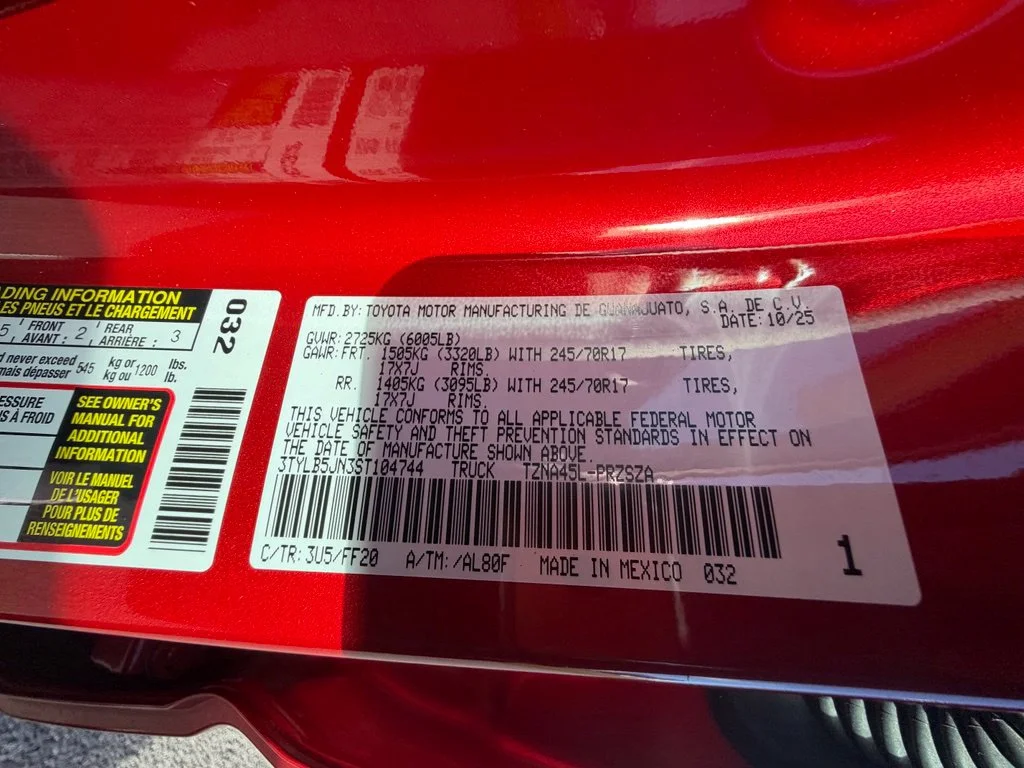 Used 2025 Red Toyota SR5 image 46