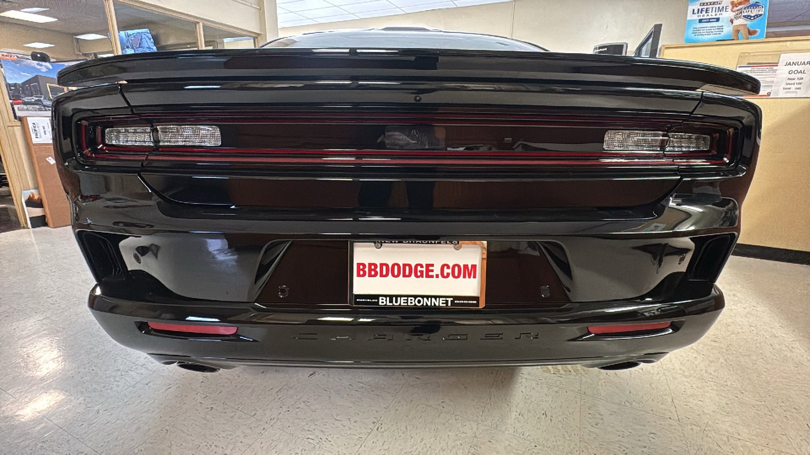 New 2026 Diamond Black Crystal Pearlcoat Dodge Scat Pack Plus image 4