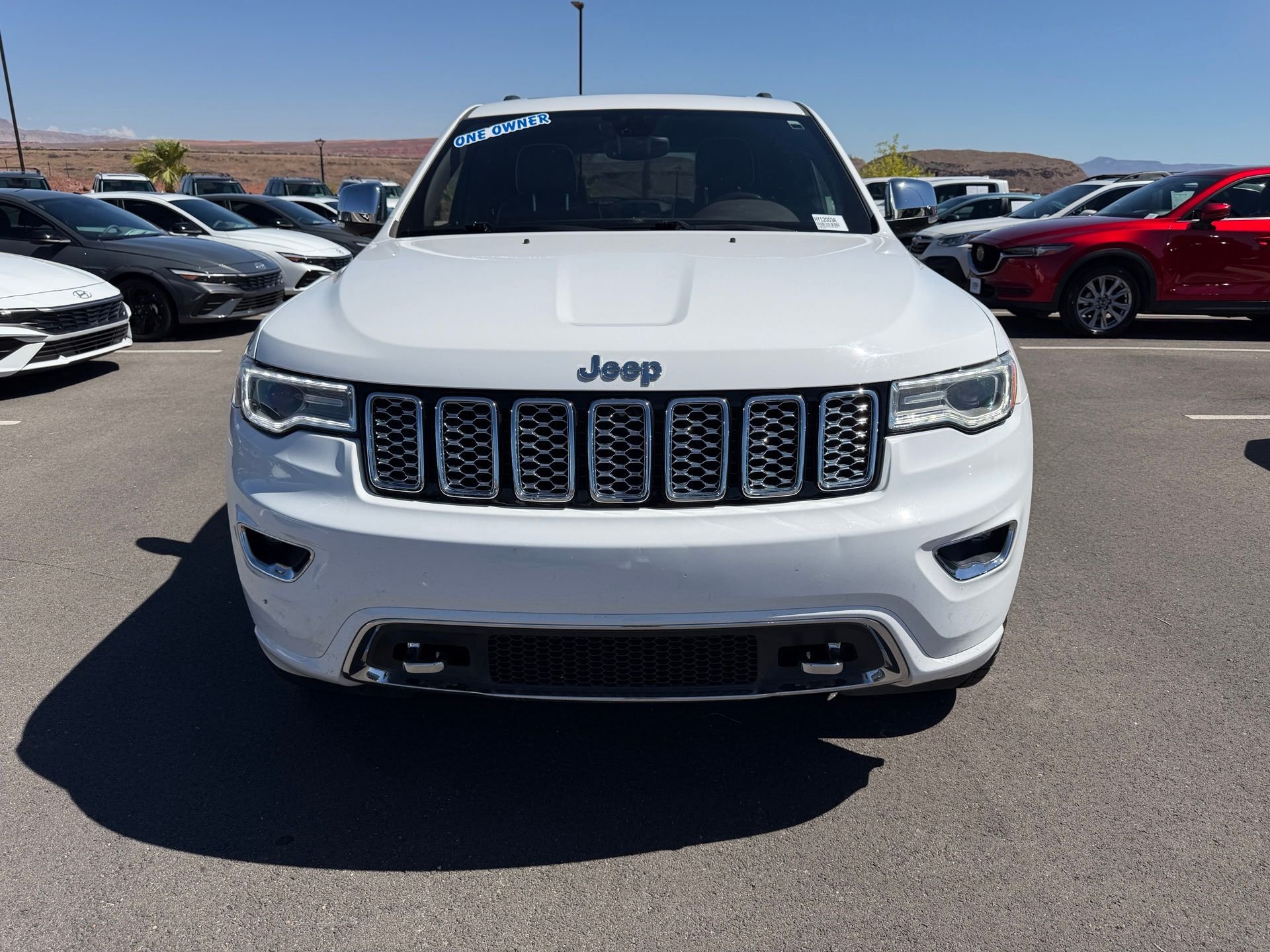 Used 2017 Jeep Grand Cherokee Overland with VIN 1C4RJFCG0HC663255 for sale in Washington, UT