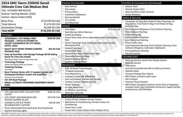 Used 2024 Sterling Metallic GMC Denali Ultimate image 1