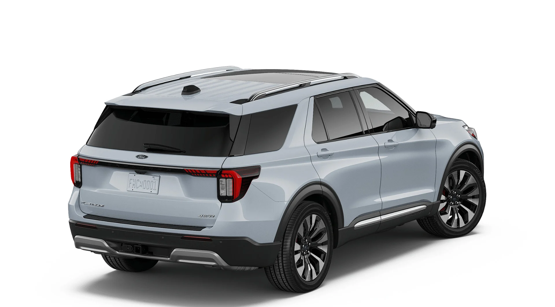 New 2026 White Ford Platinum image 3