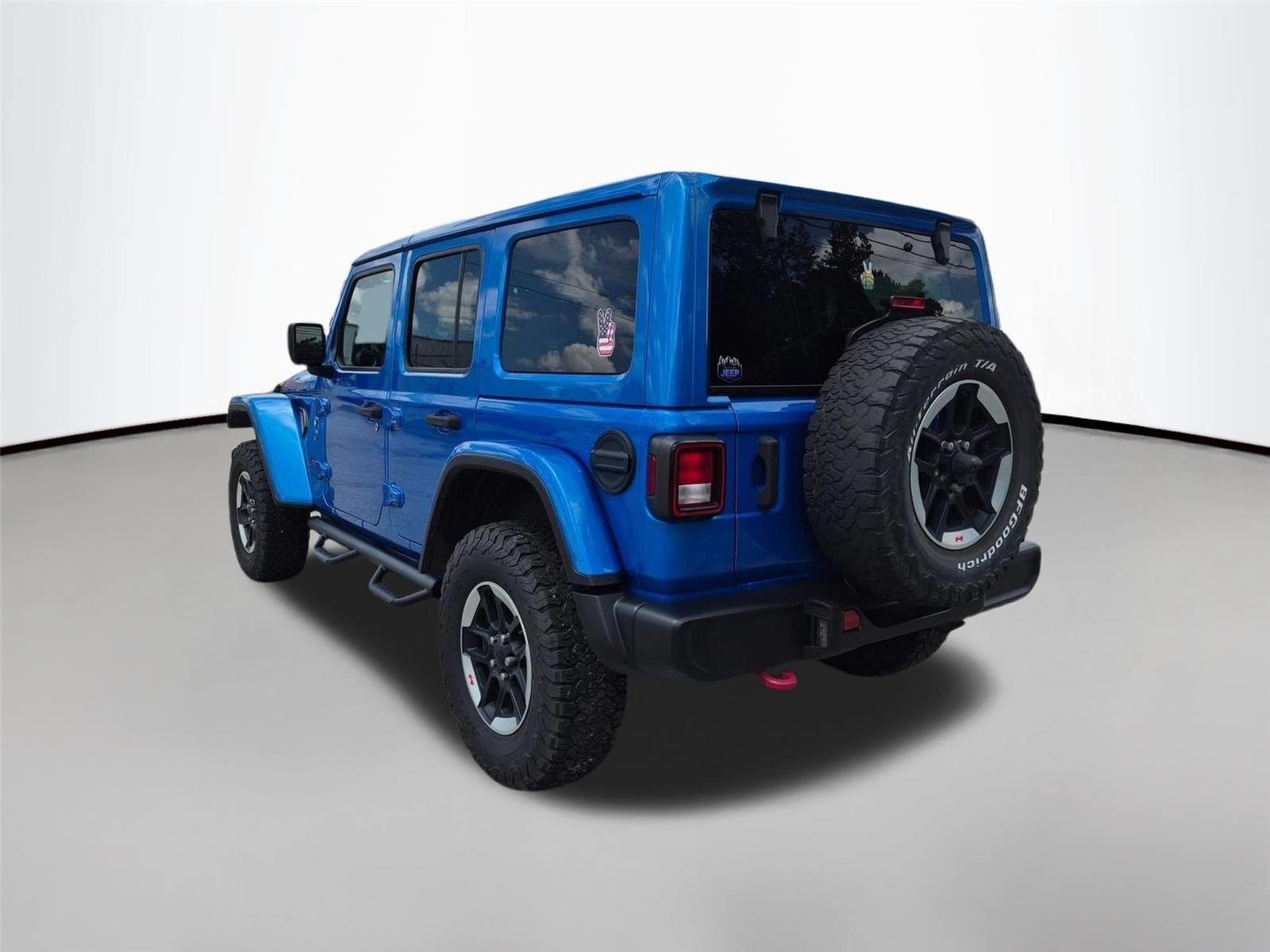 Used 2021 Hydro Blue Pearlcoat JEEP RUBI image 7