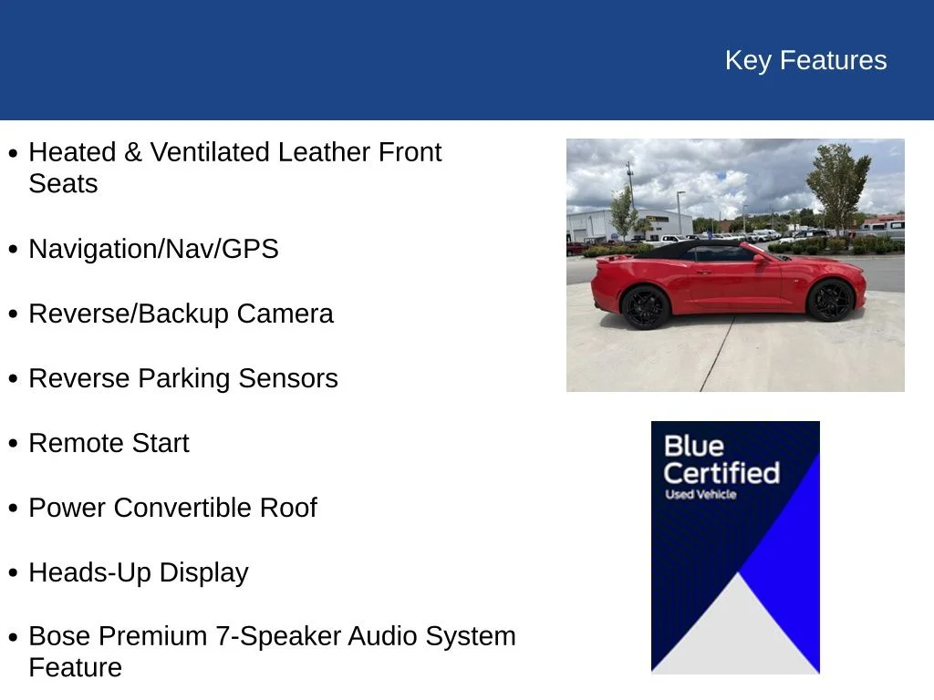 Certified Used 2017 Red Chevrolet 2LT image 29