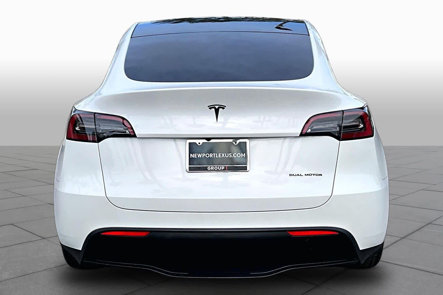 Used 2024 Pearl White Multi-Coat Tesla Long Range image 4